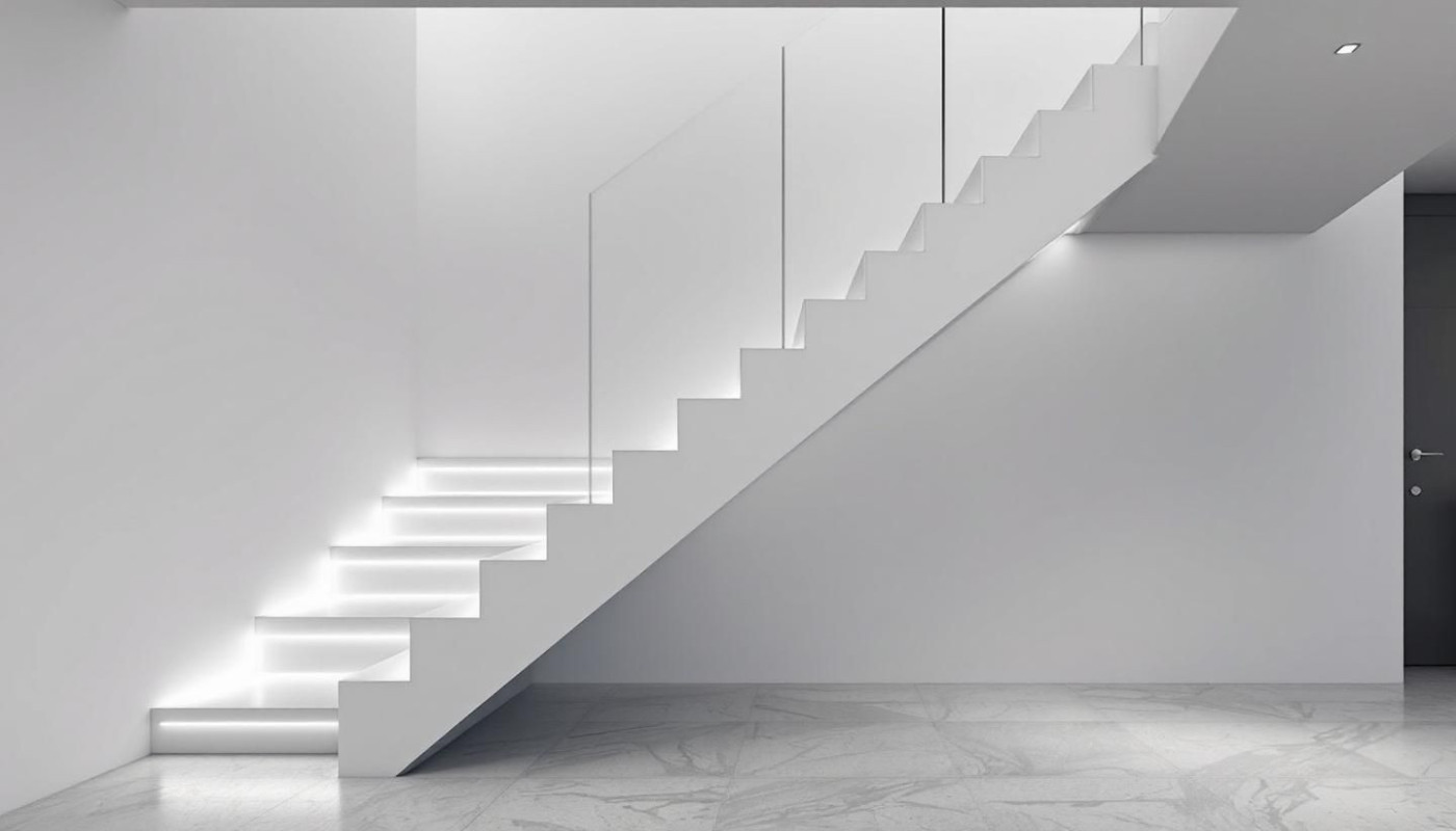Les clés pour intégrer des éclairages modernes dans vos escaliers
